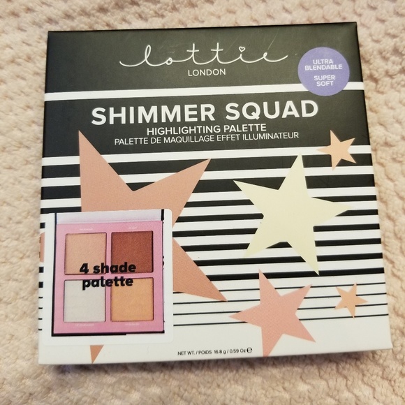 LottieLondon 4shade shimmer highlighter - Picture 2 of 5